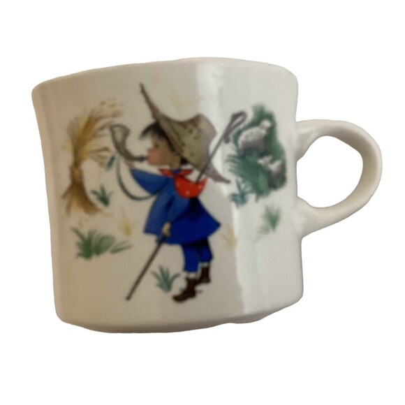 “Little Boy Blue” Arklow of Ireland 4 Pc Dish Set Vintage Child’s Set Erin Stone - Picture 11 of 16